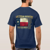 1e Texas Infantry (BA2) T-shirt (Achterkant)