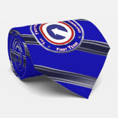 1e theaterduurzaamheidscommando stropdas (Opgerold)