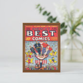 1e uitgave Amerika's Best Comics Hoesje Briefkaart (Staand voorkant)