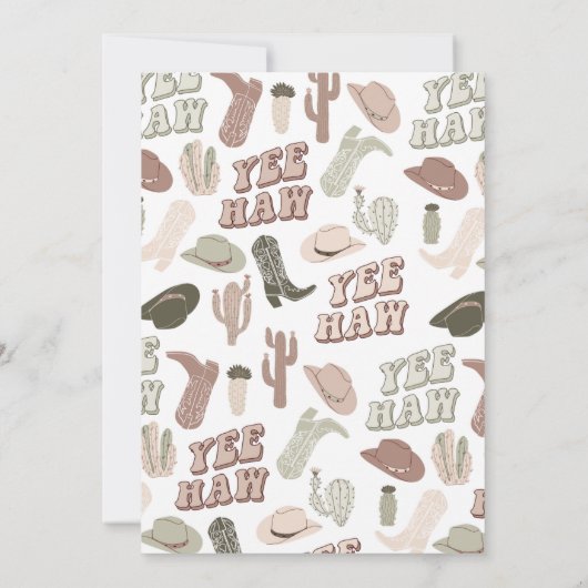 1e uitnodiging op zaterdag (Achterkant)