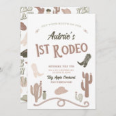 1e uitnodiging op zaterdag (Voorkant / Achterkant)