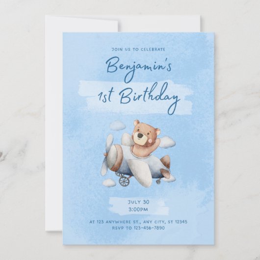 1e uitnodiging op zaterdag (Voorkant)