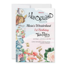 1e uitnodiging op zaterdag | Tea Party