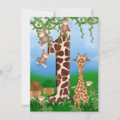 1e uitnodiging voor verjaardagsfeestje (Voorkant)