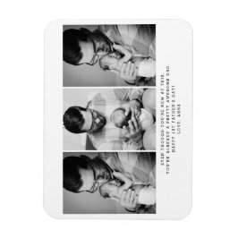 1e Vaderdag 3 Foto Magneet