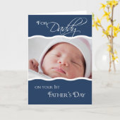 1e Vaderdag - Fotokaart Kaart (Gele Bloem)