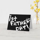 1e Vaderdag Kaart (Gele Bloem)