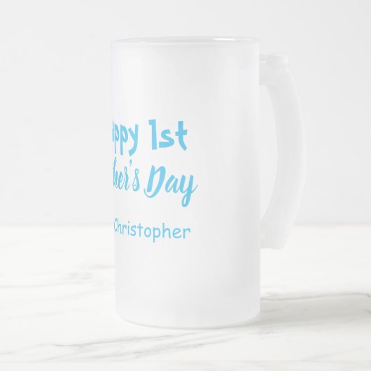 1e Vaderdag Matglas Bierpul (Voorkant rechts)