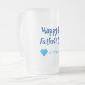 1e Vaderdag Mok voorgekookte glazen bier (Voorkant links)