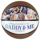 1e Vaderdag “Papa & Ik” Basketbal Aandenken (Voorkant)
