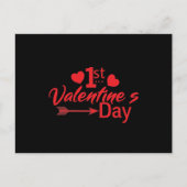 1e Valentijnsdag Briefkaart (Voorkant)