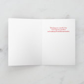 1e Valentijnsdag rode anjers Feestdagen Kaart (Binnen)