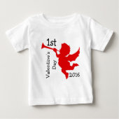 1e Valentijnsdag t-Shirt Sjabloon (Voorkant)