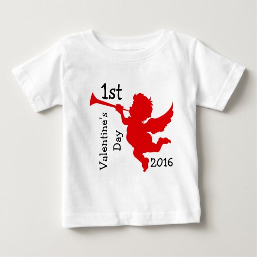 1e Valentijnsdag t-Shirt Sjabloon (Voorkant)