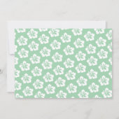 1e Verjaardag 1 Aloha Tropical Photo Party Uitnodi Kaart (Achterkant)