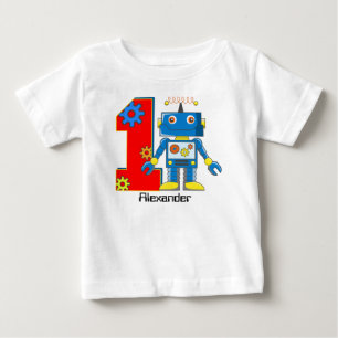 1e verjaardag Aangepast voor robot