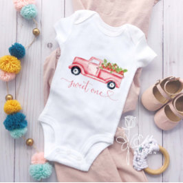 1e verjaardag aardbei met de zegen romper