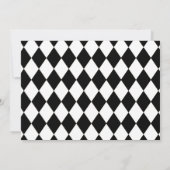 1e verjaardag Alice in Wonderland Uitnodiging (Achterkant)