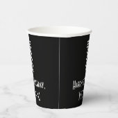 1e verjaardag — Art Deco Geïnspireerde look "1" +  Papieren Bekers (Rechts)