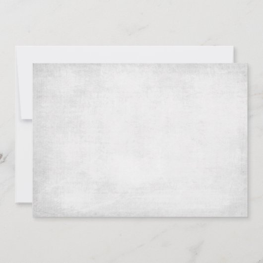 1e Verjaardag Baby Het is koud buiten Uitnodiging (Achterkant)