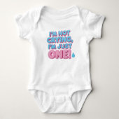 1E VERJAARDAG BABYKLEDING ROMPER (Voorkant)