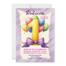 1e verjaardag ballon thema