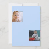 1e Verjaardag Ballonnen Helder Kleurrijk Feestelij Kaart (Achterkant)