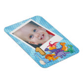 1e verjaardag Dinosaurus Party Magneet (Rechterzijde)