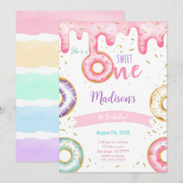 1e verjaardag Donut Kaart