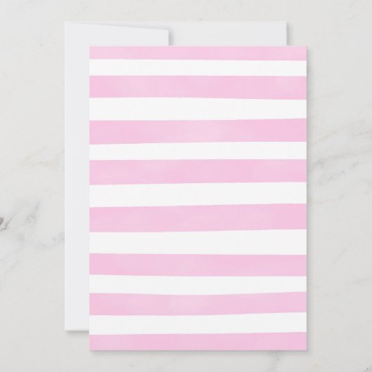 1e verjaardag Donut Party Kaart (Achterkant)