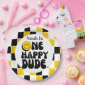 1e verjaardag een gelukkige kerel verjaardag papieren bordje (Feest)