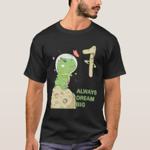 1e verjaardag, een jaar oud, Astronaut T Rex Dino T-shirt