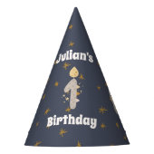 1e verjaardag - Eerste baan rond de zon Feesthoedjes (Voorkant)