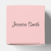 1e verjaardag - feeënverjaardagsfeestjes aangepast bedankdoosjes (Bovenkant)