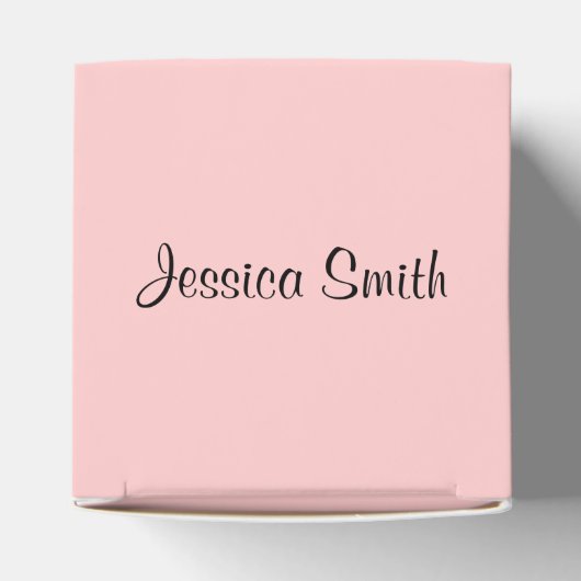 1e verjaardag - feeënverjaardagsfeestjes aangepast bedankdoosjes (Bovenkant)