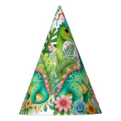 1e Verjaardag Feest Dinosaurus Boy Kinder Feesthoedjes (Voorkant)