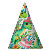1e Verjaardag Feest Dinosaurus Boy Kinder Feesthoedjes (Rechts)
