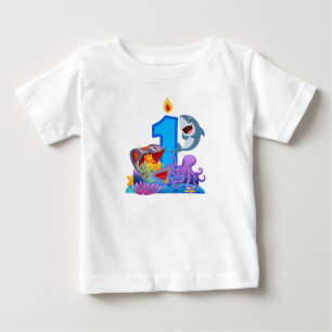 1e verjaardag Haai & Schat kist Oceaan Thema
