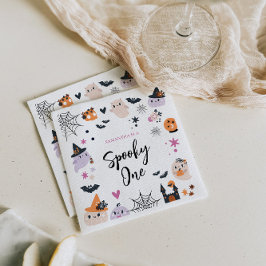 1e verjaardag Halloween thema Verjaardag Servet