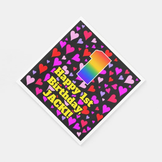 1e verjaardag: Het liefhebbende Kunstpatroon van h Servet (Hoek)