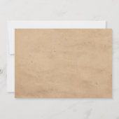  1e verjaardag honkbal foto uitnodiging (Achterkant)