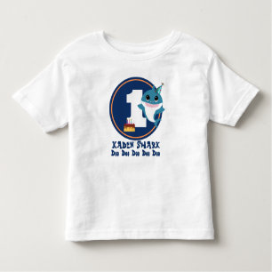 1e verjaardag Jongen Baby Shark T-shirt