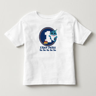 1e Verjaardag Jongen Baby Shark T-shirt