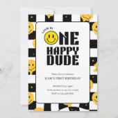 1e verjaardag jongen Een gelukkige kerel gelukkige Kaart (Voorkant)