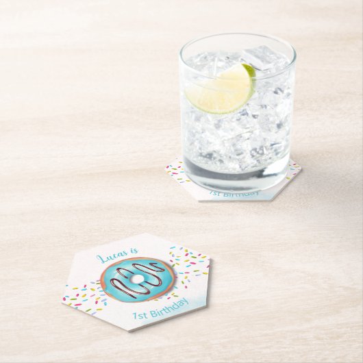 1e verjaardag  kartonnen onderzetters (Insitu)