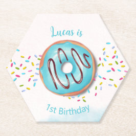 1e verjaardag  kartonnen onderzetters