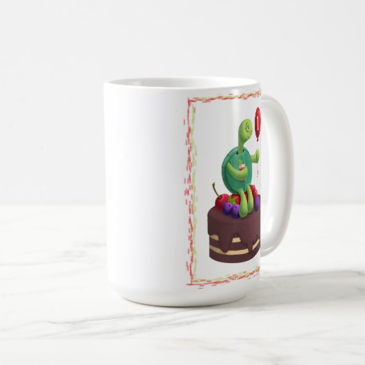 1e verjaardag koffiemok (Voorkant rechts)