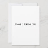 1e verjaardag krant Theme Boy Girl Magazine Kaart (Achterkant)