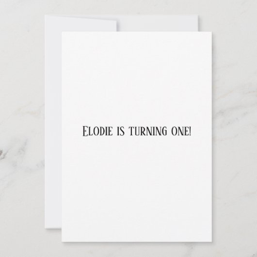 1e verjaardag krant Theme Boy Girl Magazine Kaart (Achterkant)