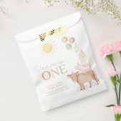 1e verjaardag landdieren- boerderijpartij bedankzakje (Gezegeld)